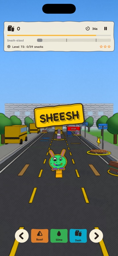 Running the bus loop past school buses
